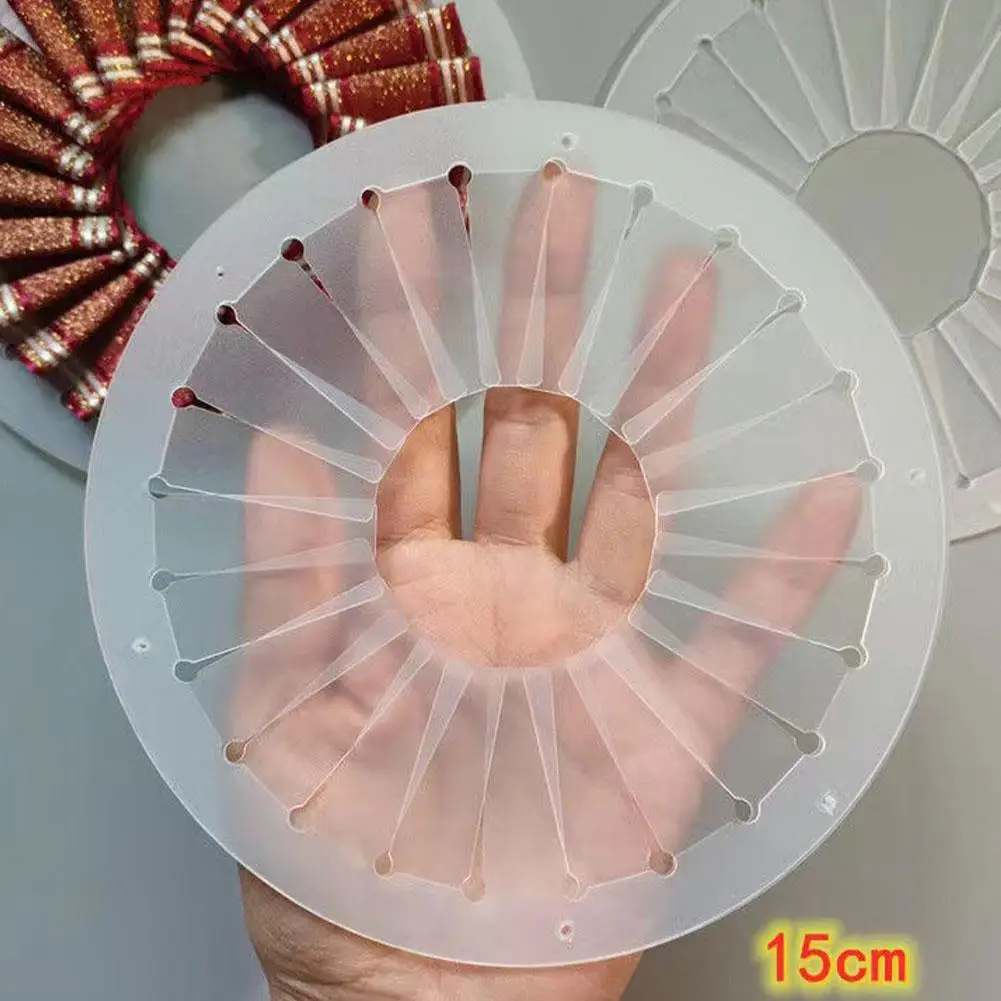 9cm 12cm 15cm Rosette Maker DIY Clear Ribbon Flower Making Tool Tabletop Figurines Ribbon Flowers Ribbon Rosette Maker view 3