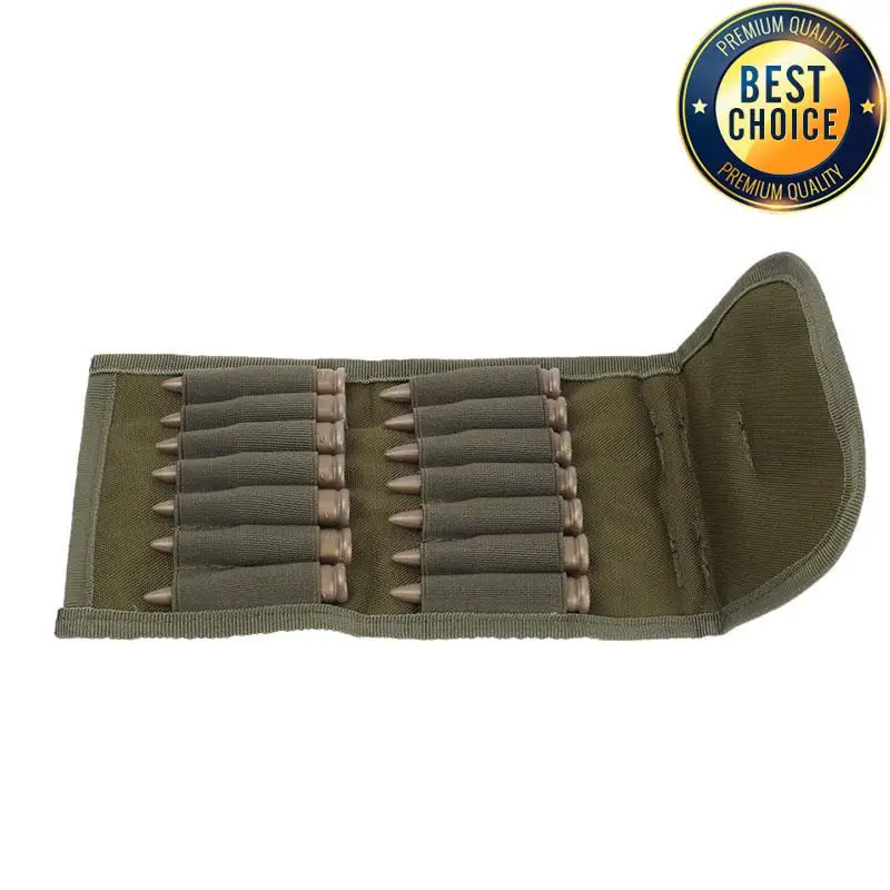 Tactical Rifle 14 Round Cartridge Pack Shotgun Shells  Pouch Outdoor Molle Shotgun Bullet Shell Holder Hunting Gun Accessory