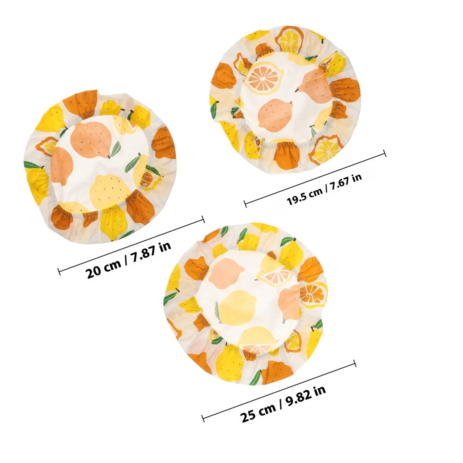 1Set Stretch Cloth Bowl Covers Reusable Elastic Food Bowl Lids for Melons Bowls Holiday Parties Kitchen Storage Freshness