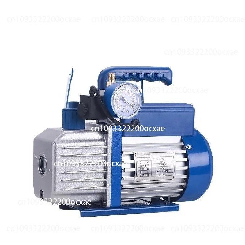 

Air conditioning vacuum pump, small air extraction air conditioning pump high vacuum rotary vane pump pressure screen