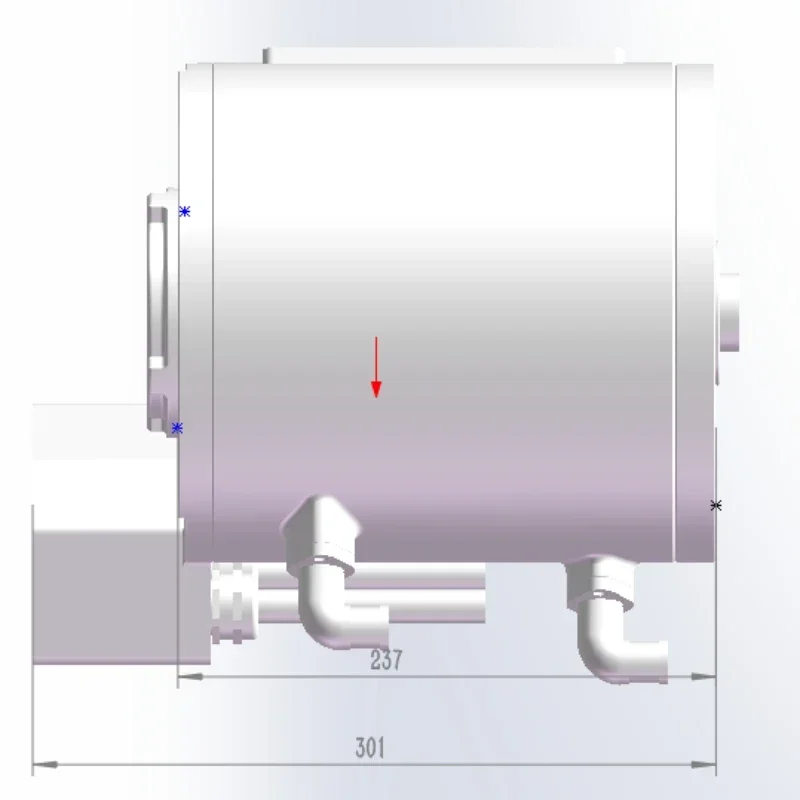 30KW PMSM Permanent magnet synchronous motors 3 three Phase