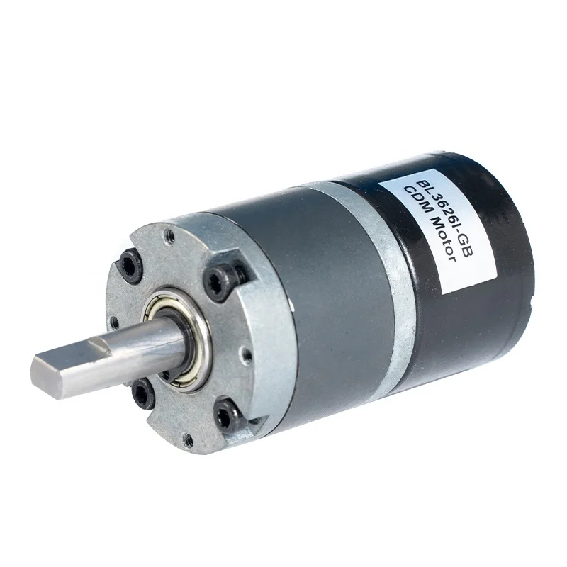 

36mm Brushless Motor with Gearbox High Torque BLDC Motors with Controllers