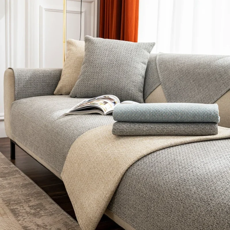 

Chenille Sofa Cushion for Living Room Nordic Sofa Towel Mat Non-slip Couch Cover L Corner Sofa Towel Seat Pad Home Decor 소파 쿠션