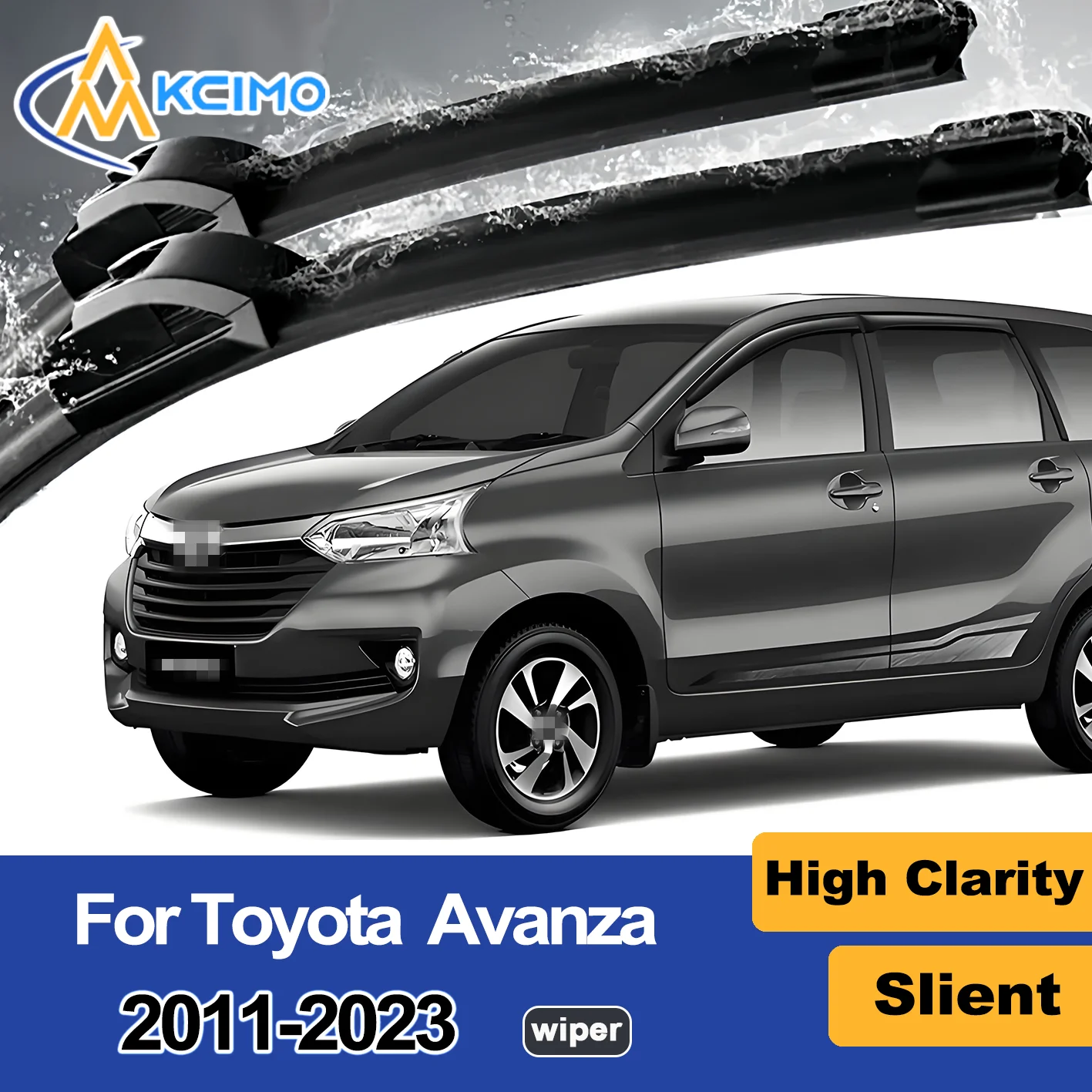 

2PCS New Wiper Blades for Toyota Avanza F650 2011-2023 Daihatsu Xenia Toyota Transmover (fleet only) Front Windshield Accessorie