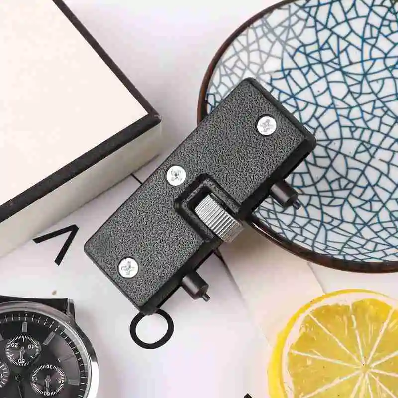 1PC Adjustable Watch Back Case Opener Remover Wrench Screw Press Closer Battery Replacement Repair Tool Kit