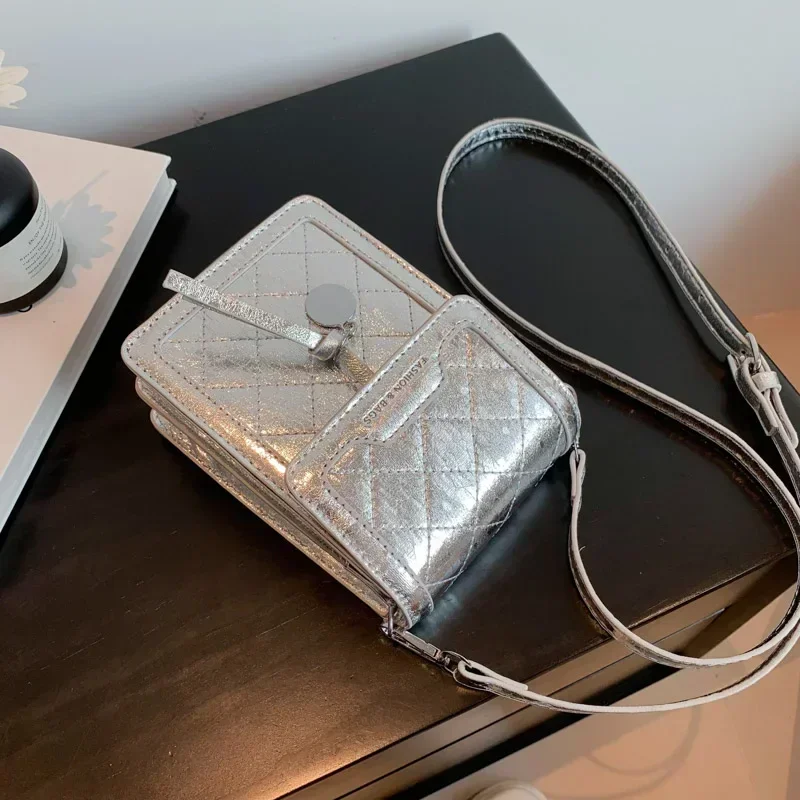 

New Solid PU Zipper Chain Luxury Designer Leather Shoulder Bags 2024 Hot Selling Brand Fashion Small Crossbody Bags for Women