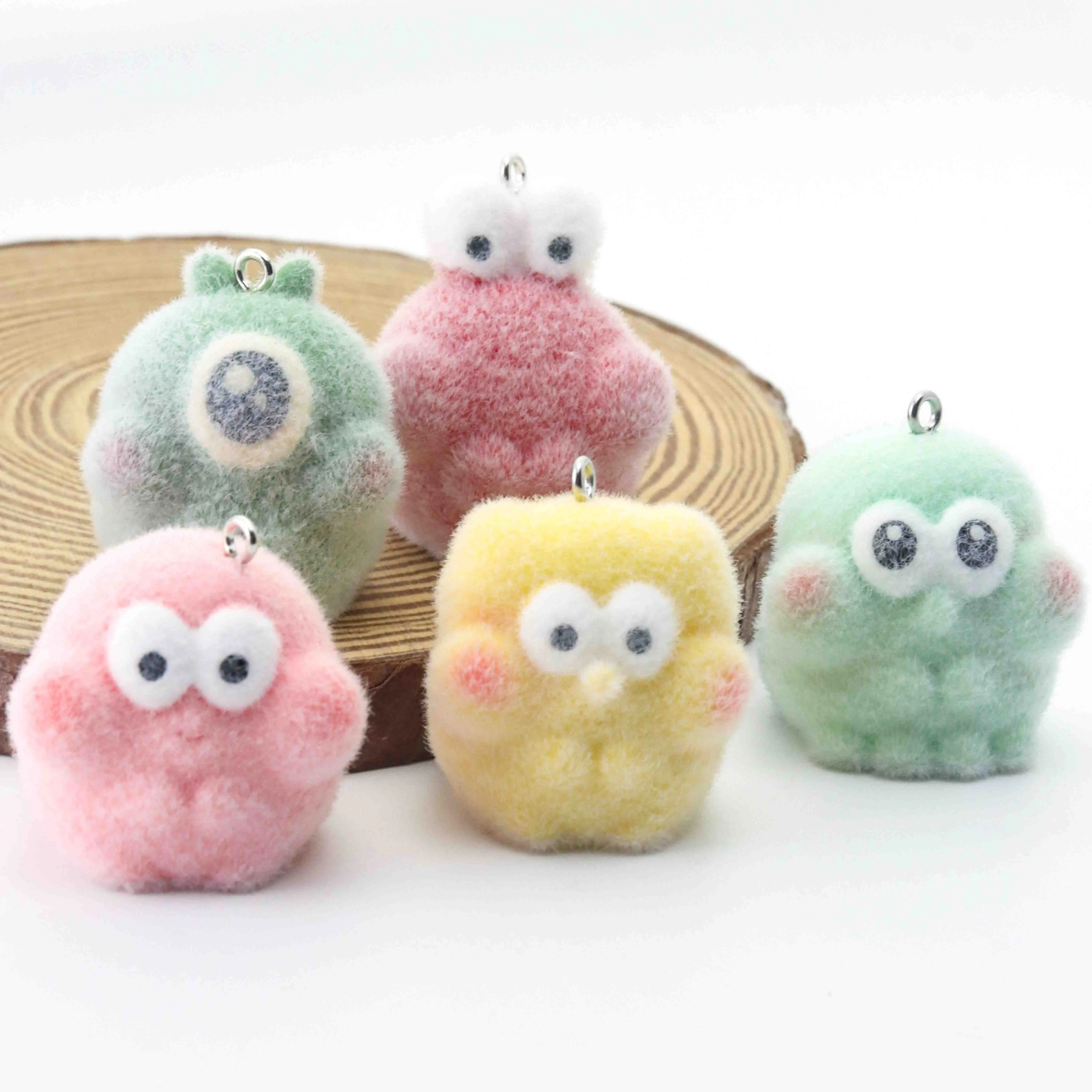 

10pcs Resin Flocking Creative DIY Marine Animal Pendants For Wallets Necklaces Earrings Pendants Decoration Accessories