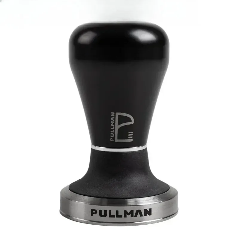HiPULLMAN Coffee Tampers Adjustable Depth Design Stainless Steel Force STEP Barista Tools 58.5mm Flat Base Espresso Hammer
