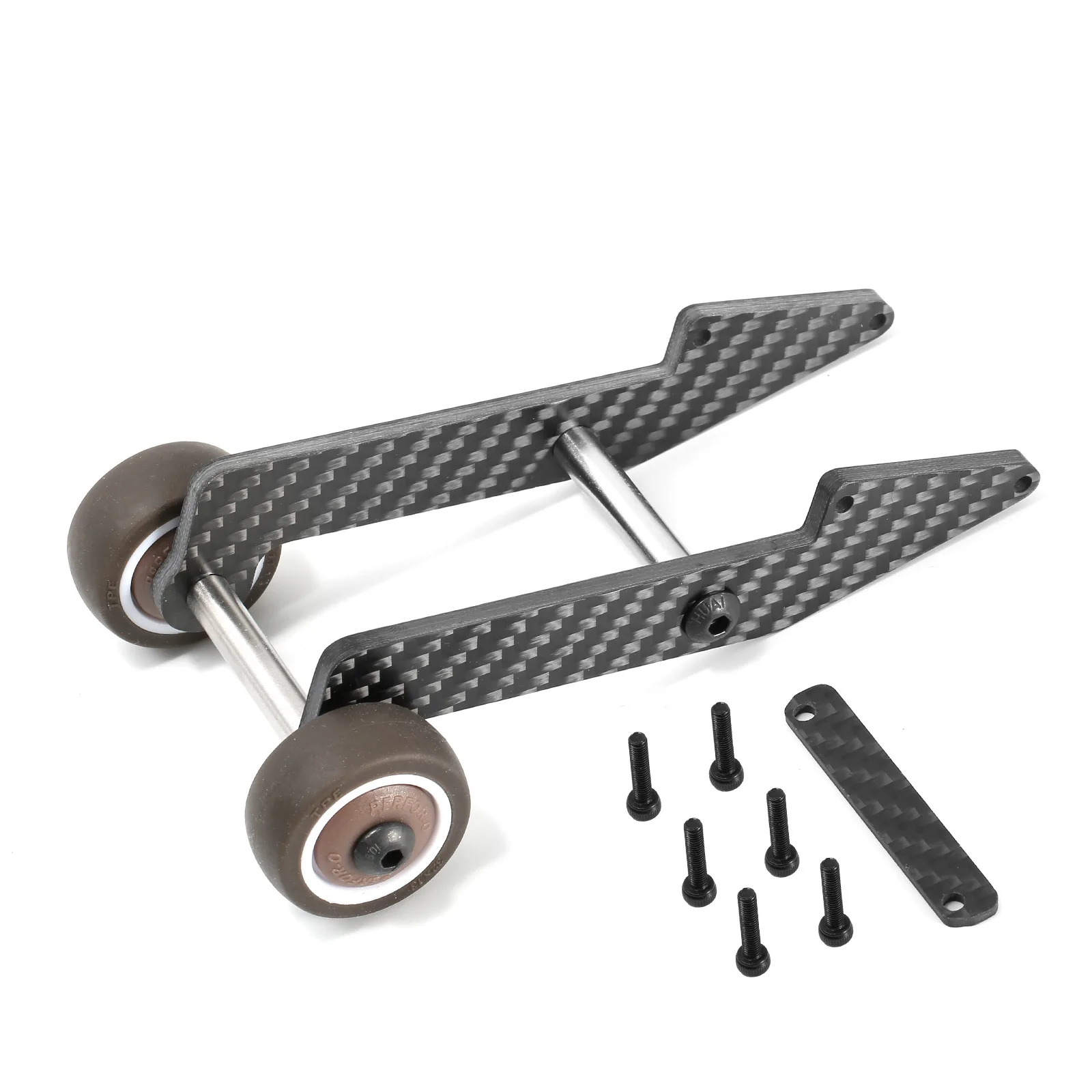 Carbon Fiber Wheelie Bar for ARRMA 1/10 Quake 1/10 Gorgon RC Car Upgrade Parts Accessories
