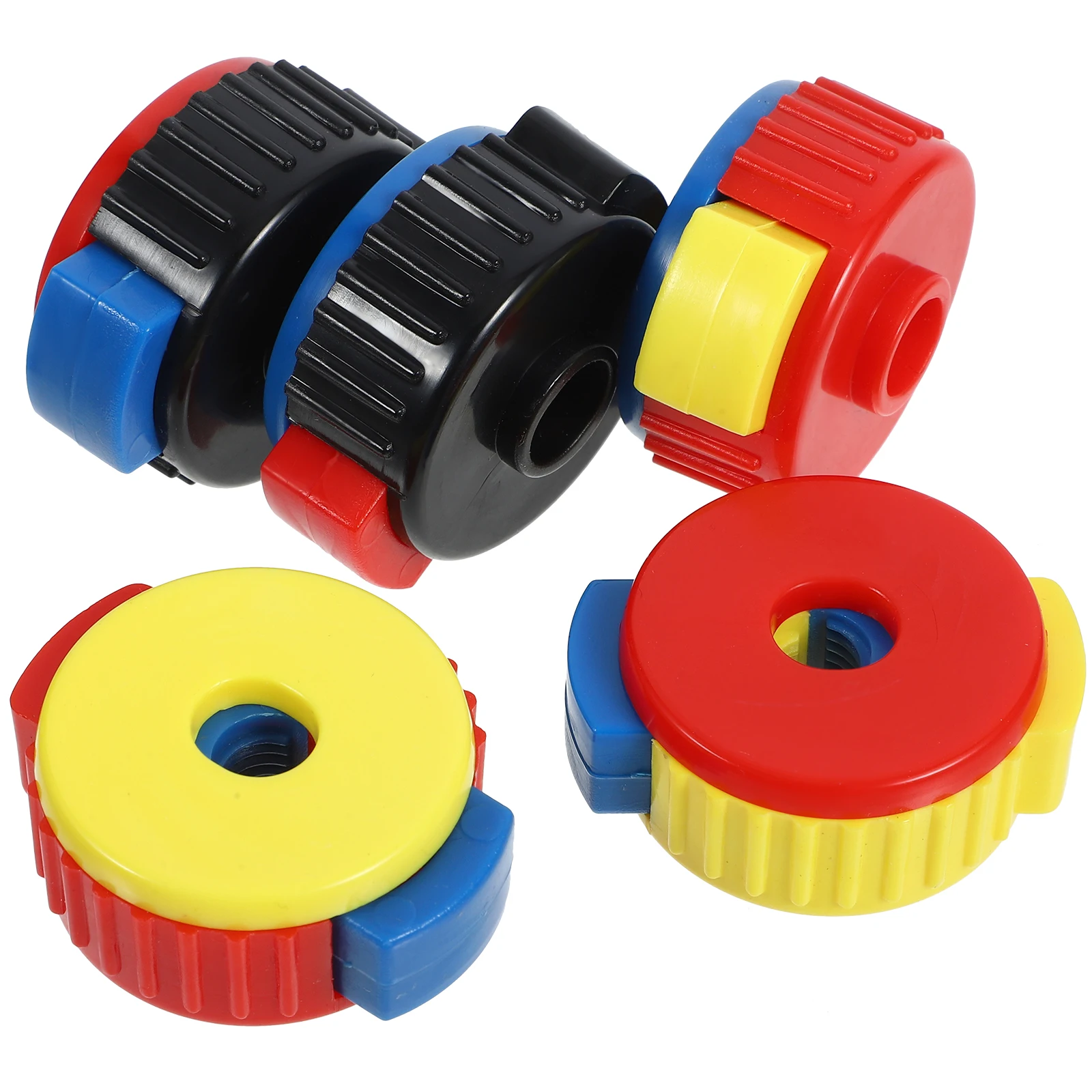 

5 Pcs Universal Quick Release Cap Screw Percussion Drum Nuts Hard Plastic Cymbal