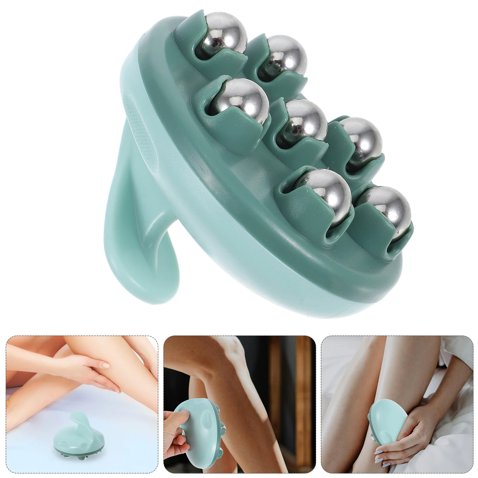 

Unique Stomach Massage Roller Tool Professional Acupoint For Calf Muscle Neck Back Shoulder Compact Portable Rolling Massager