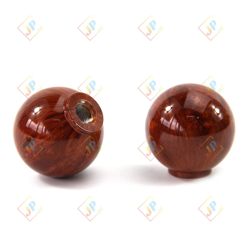JDM Car Shift Knob Peach Wood Color Manual Transmission Automatic Shift Knob Shift Lever For Universal