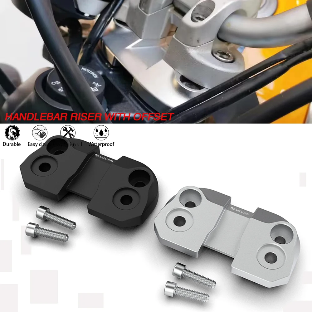 

Motorcycle 25MM Higher and 22MM Offset Handlebar Riser Clamp Mount For DUCATI SCRAMBLER 1100 2018 2019 2020 2021 2022 2023