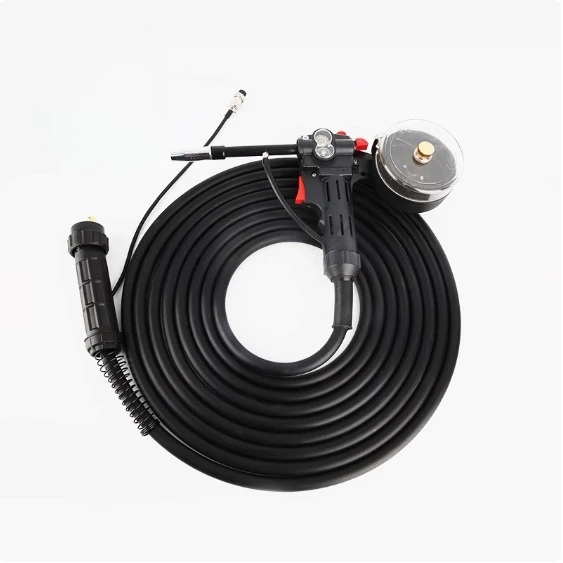NBC200A Wire Drawing Welding Gun Accessories European Gas Shielded Extended Welding Iron Aluminum Stainless Steel Welding