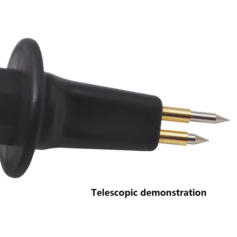 Tipps für Multimeter Kelvin-Test Bodenwiderstand 4-Draht-Feder NIB Teleskopsonde 4 mm Bananenstecker Kelvin-Sonde – Detail 6