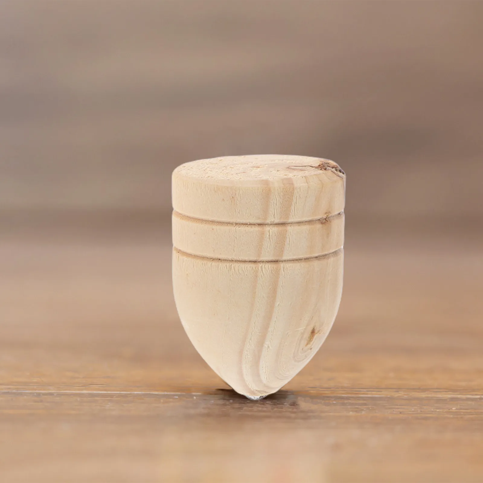 

1Set Handcrafted Wooden Spinning Top Vintage Style Gyroscope for Kids Adults Educational Physics Fun Family