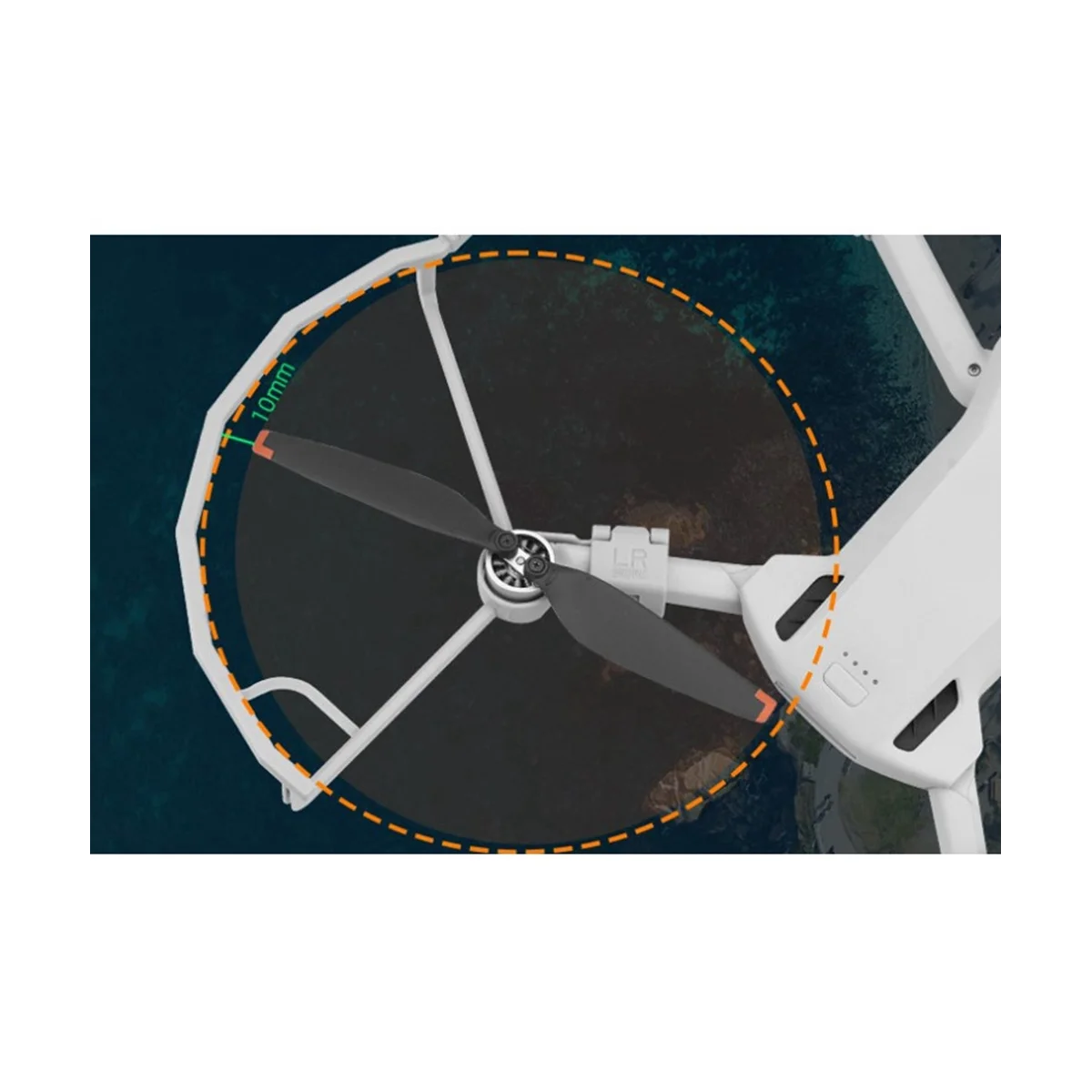 For DJI Mini 3 Propeller Guard Landing Gear Extended Leg Wing Cover Blade Protector for Mini 3 Pro Accessories