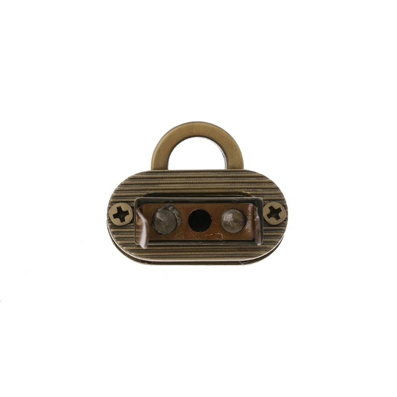 E74B Nieuwe metalen sluiting Turn Lock Twist Lock voor doe-het-zelf handtas Craft Bag Purse Hardware