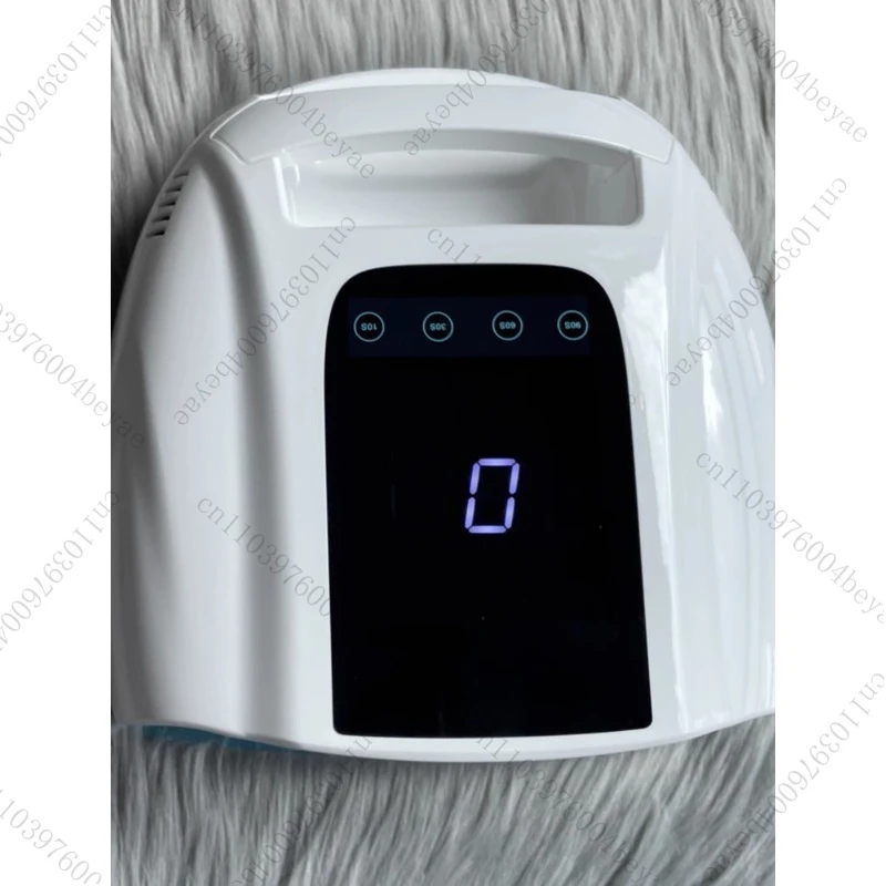 Reflective Nail Lamp with Metal Pad Cordless Manicure Dryer Wireless UV Light for Nails Rechargeable Nail