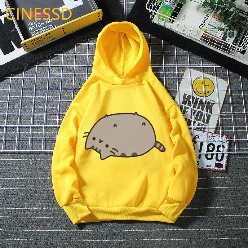 Fashion Children Hoodie Boy Girls Tops Spring Autumn Leisure Sweatshirr Age 3-12 Toddler Coat Clothing Cat Love Ice Cream print