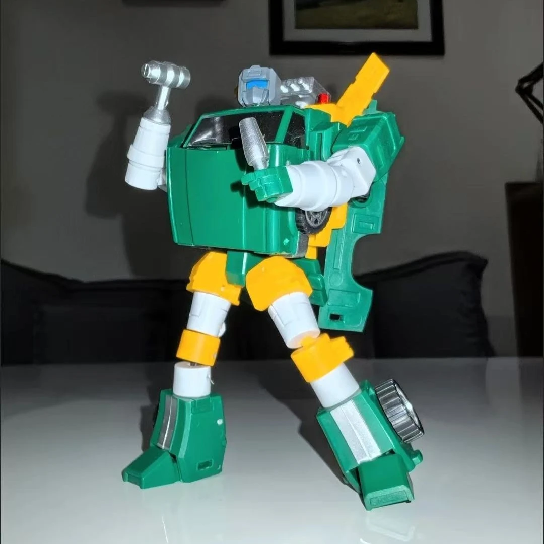 

New Transformation Toys Hoist MS-B10A Crane MS-TOYS Robot Animation Fine Coloring Small Scale Toys Action Figure Anime in Stock