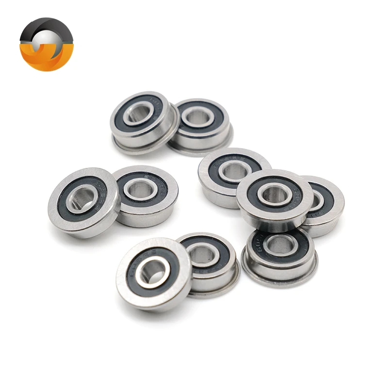 

10PCS F605RS 5X14X5 mm Bearing ABEC-7 Flanged Bearing F605 RS Ball Bearings F605RS 3D Print