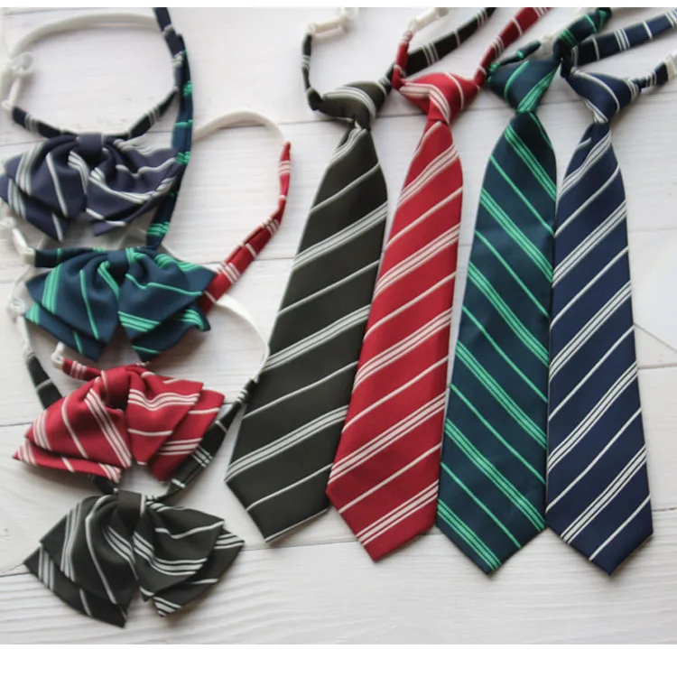 Japanese striped tie, jk shirt, female decoration, college style, no need to wear dk small tie, male uniform, school supply feel