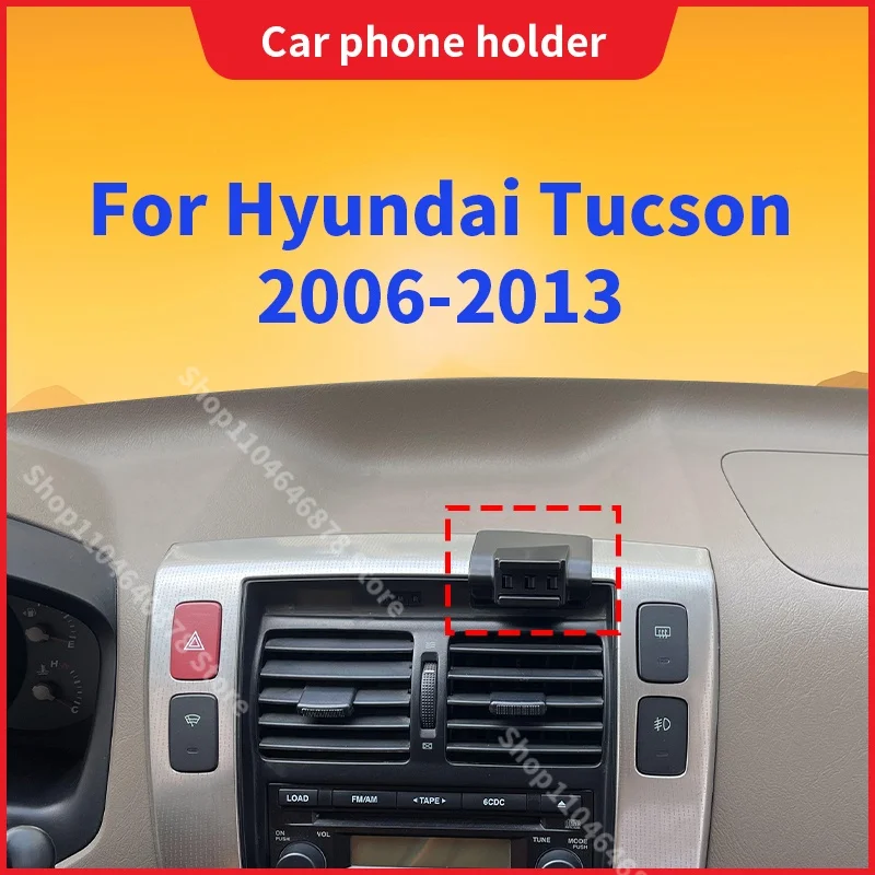 

Car Phone Holder For Hyundai Tucson 2006 2007 2008-2011 2012 2013 Car Wireless Charging Special Fixed Base Mobile Phone Mounts