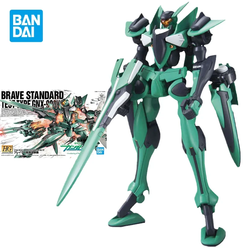 

Bandai Original Gundam Model Kit Anime Figure HG 1/144 BRAVE STANDARD GNX-903VS Action Figures Collectible Toys Gifts for Kids