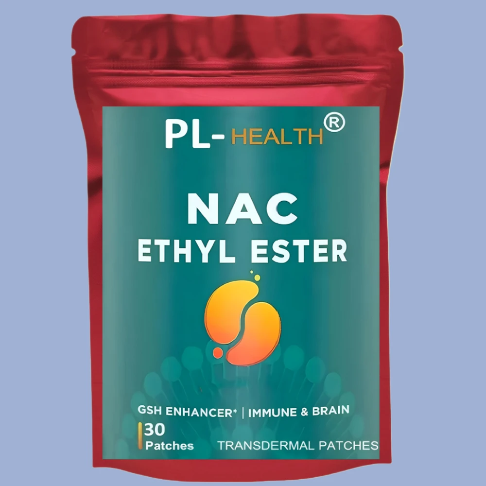 N-acetyl Cysteine Ethyl Ester Transdermal Patches Nac Good For Immune System & Antioxidant 30 Patches