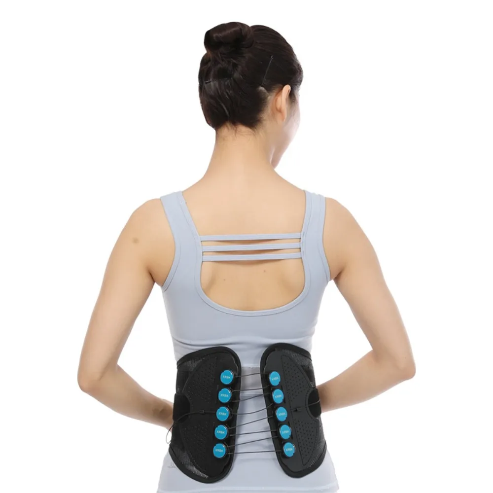 

Adjustable Adult Waist Support Belt Spine Decompression Back Pain Relief Tightenprofession Abdomen Lumbar Fixation Belt Support