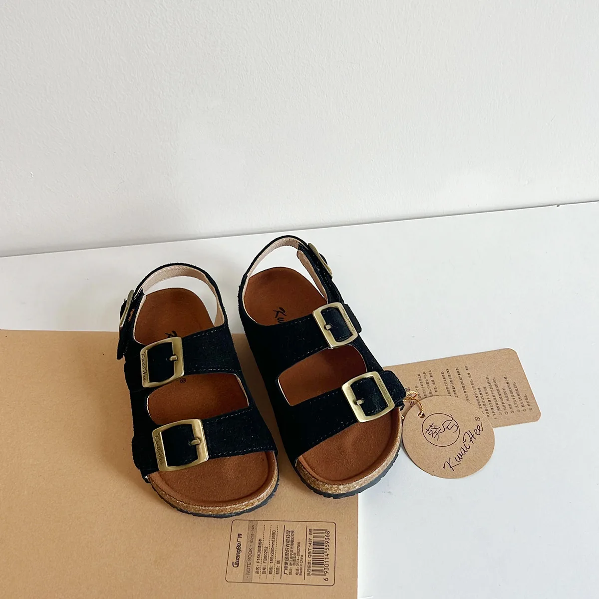 New Kids Strap Sandals Open Toe Anti-Slip Flat Shoes Toddler Breathable Casual Summer Sandals for Boys Girls