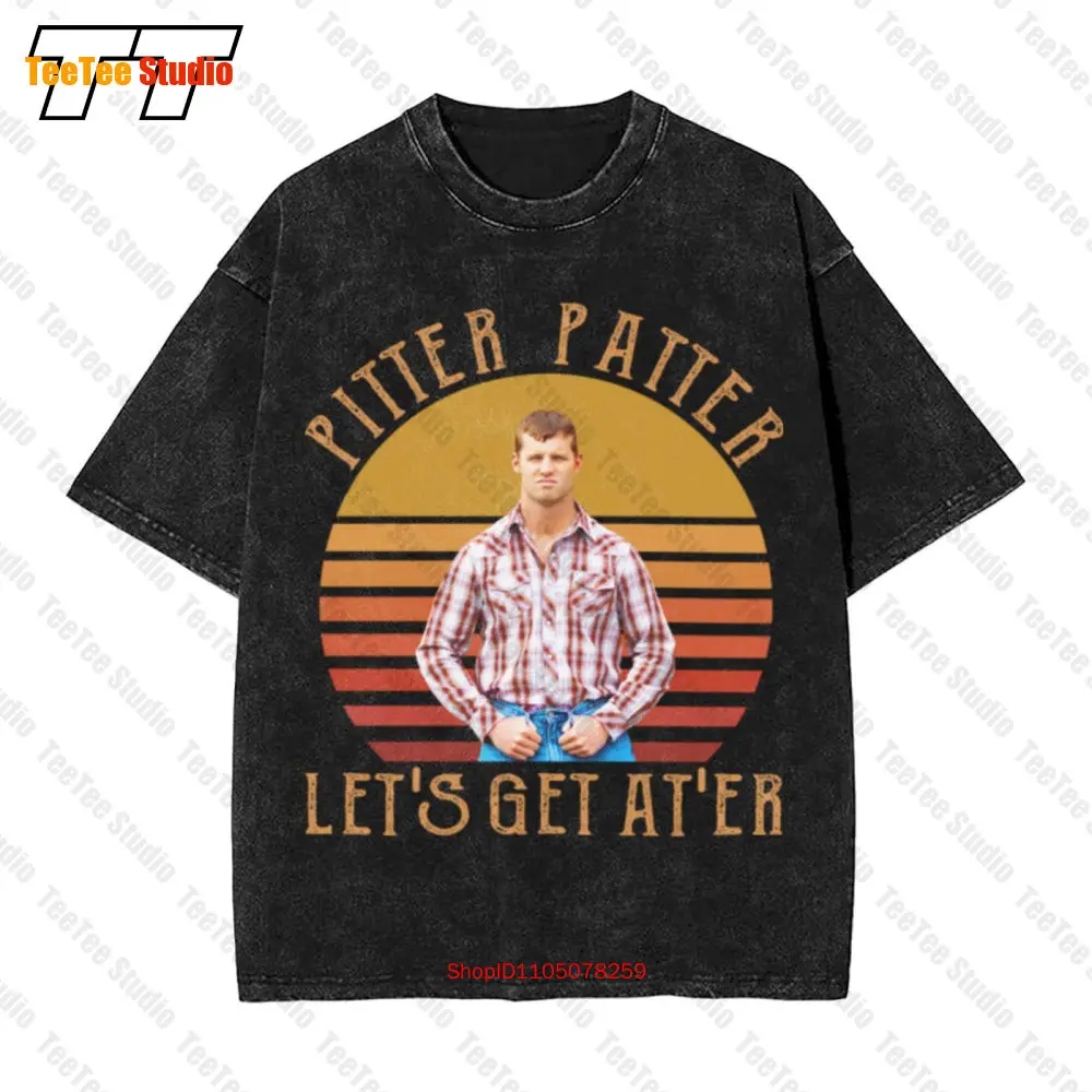

Винтажная футболка Letterkenny Pitter Let'S Get After большого размера P3F3