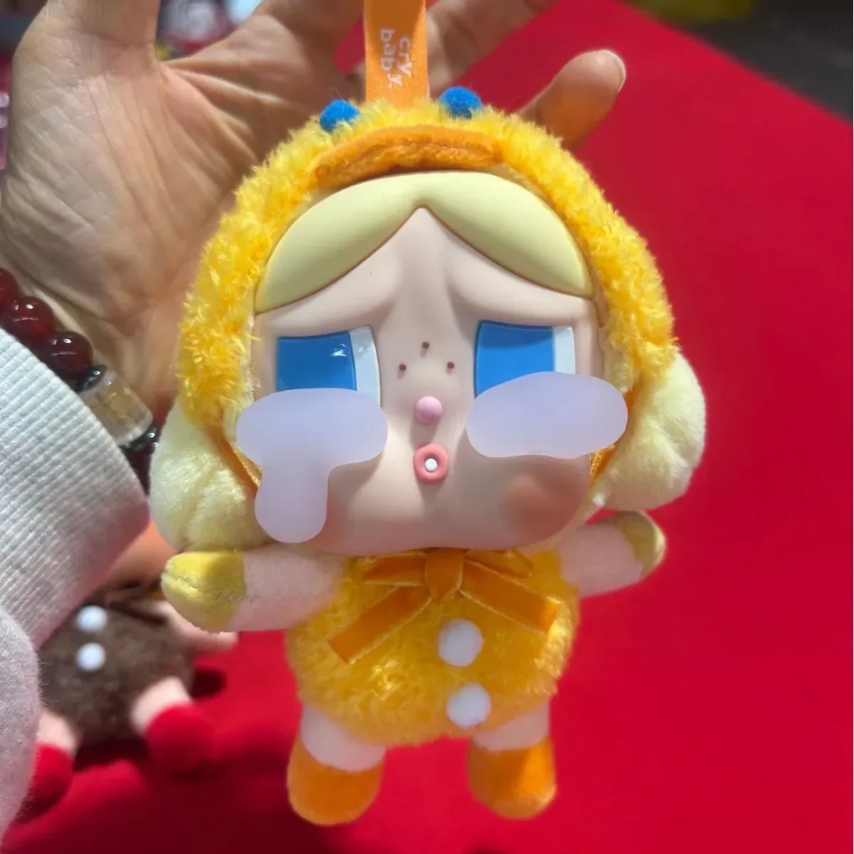 For Mystery Blind Box Figures Crybaby Crying Again Series Cute Vinyl Doll Toy Crybaby Animal Pendant Keychain Doll Present