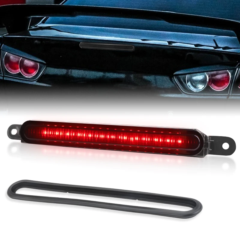 High Mount 3rd Third Brake Light Red LED Rear Stop Light for Mitsubishi Lancer EX 2008 2009 2010 2011 2012 2013 2014 2015 2016