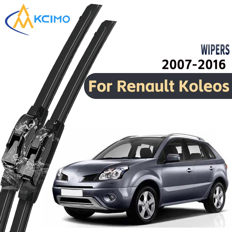

Enhanced 2pcs Windshield Wipers for Renault Koleos HY 2007-2016 Quiet Scratch Free Superb Durability Essential Auto Accessory