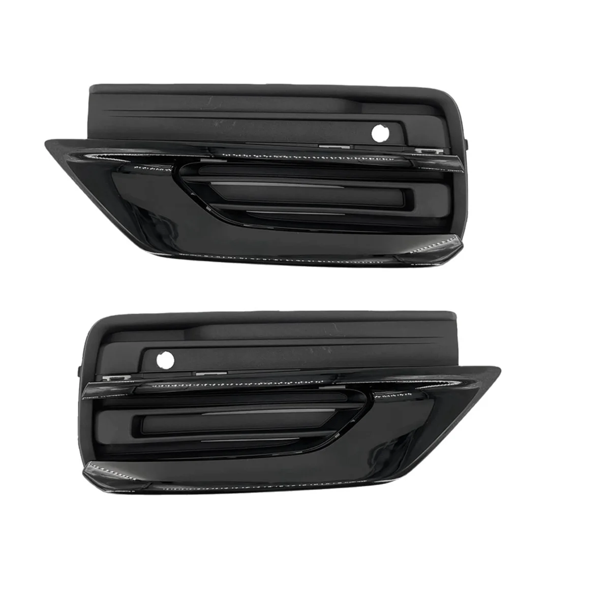 1Pair Front Lower Bumper Grilles Trim Cover 31663515 31663514 for Volvo XC90 2019-2022 31663539 31663540 Fog Light