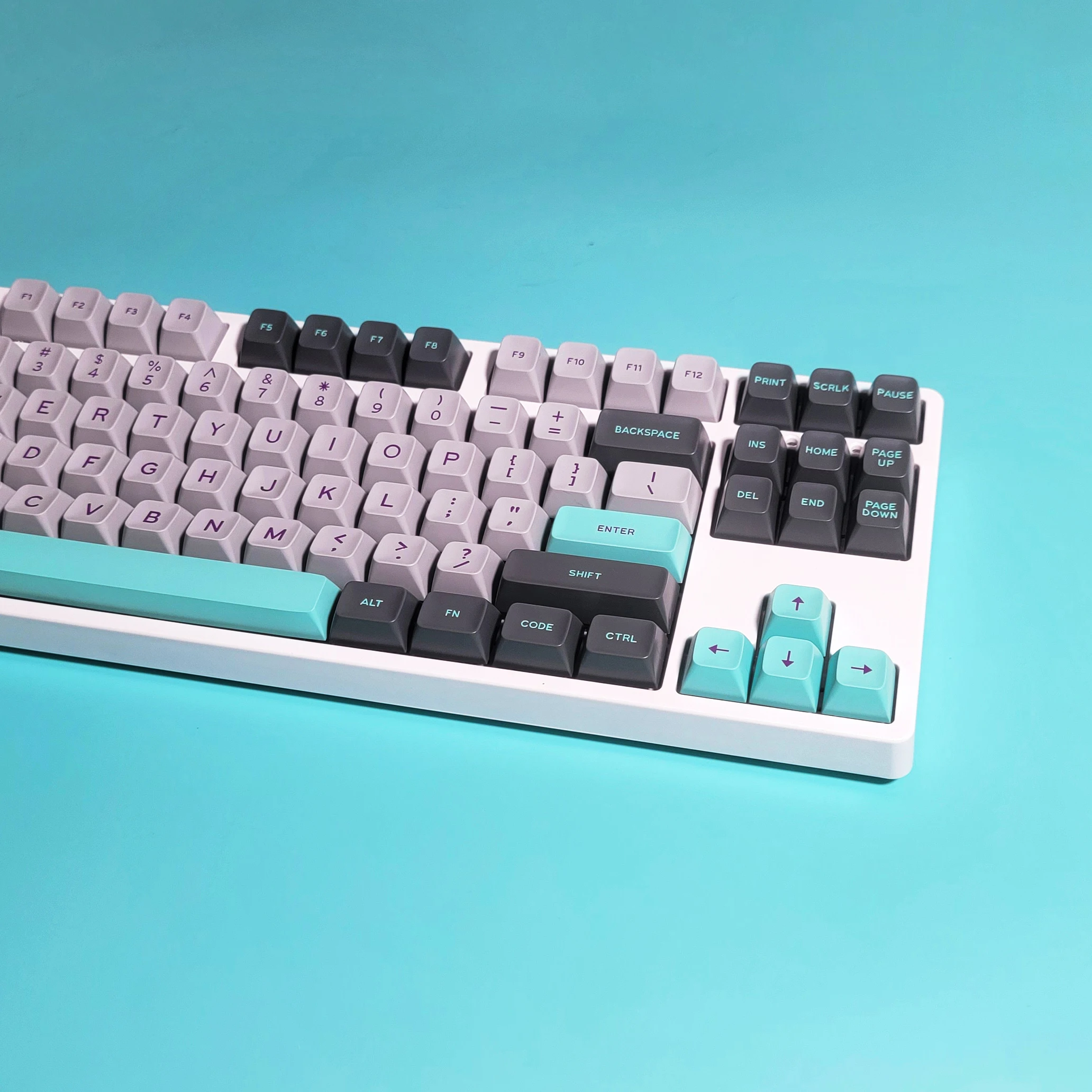 SA Height Keycaps Hyper Fuse 172 Pieces/Sets for Full/TKL/ 60 65 75 80 96 Percent 1800 Mechanical Keyboard with 7U Space Key