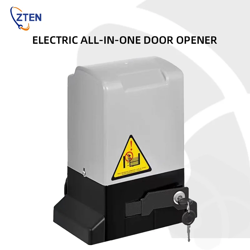Operador elétrico de porta deslizante, abridor automático de porta deslizante, controle remoto duplo elétrico, abridor de porta de garagem compacto