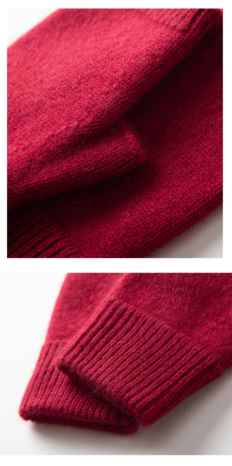 2024 Winter Damen 100 % Kaschmir Handschuhe 15 cm gestrickte fingerlose Handschuhe Y2k Thermohandschuhe Halbfinger verlängern Fäustlinge Armstulpen – Detail 16