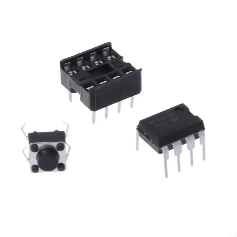 K9FC NE555 Buzzer Oscillator Electronic Diy Tone Generator LED LED 0.25W Altavoz