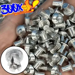Wholesale Aluminum Core Expansion Rivets Hammer Alloy Drive Expansions Nails Head Knock Type Metal Rod Screws Fasteners Part