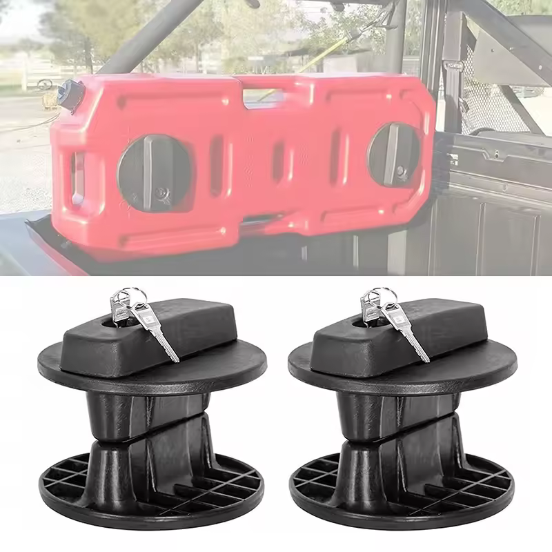 Suporte da montagem do tanque do fuel-óleo da motocicleta, prendedor com núcleo do fechamento, 10L, 20L, 30L, novo