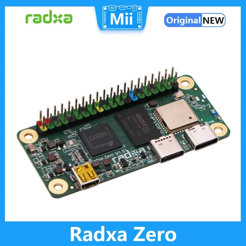 Radxa Zero Quad-core 1G/2G/4G Ram, Beyond Raspberry Pi Zero 2W