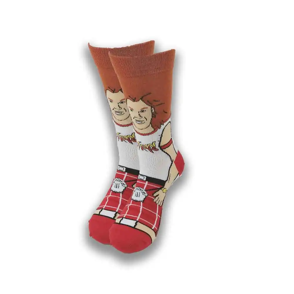 Fashion Men\'s Sports Socks Fashion Women\'s Personality Anime Socks Cartoon Fashion Skarpety high Quality Sewing Pattern