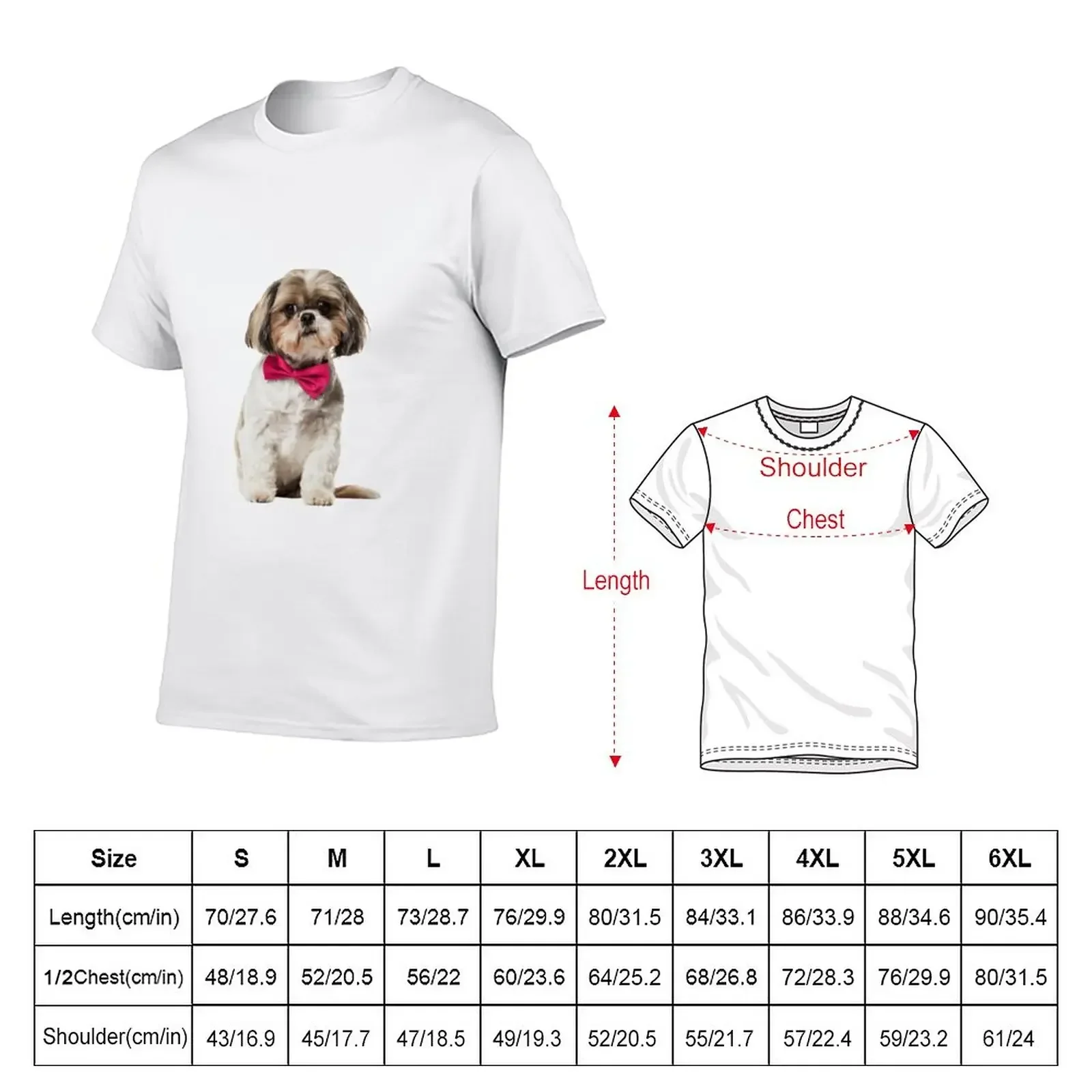 puppy with a pink bow tie T-Shirt oversized sublime fruit of the loom mens t shirts