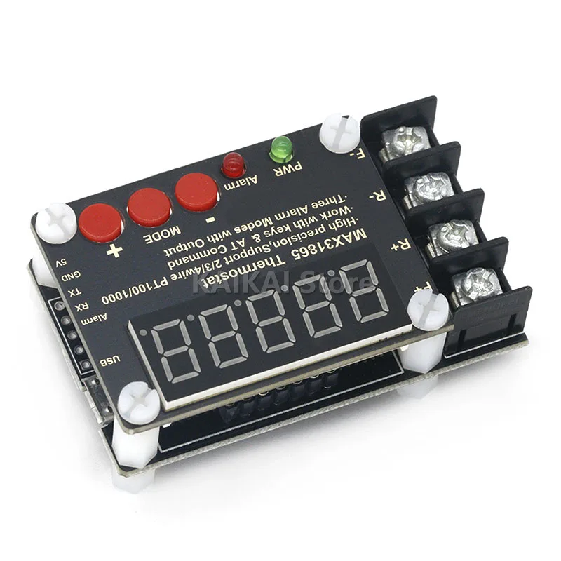 MAX31865 Temperature Measurement Module Collector High Precision PT100 PT1000 Serial Port Host Computer For Ardunio/STM32/PI