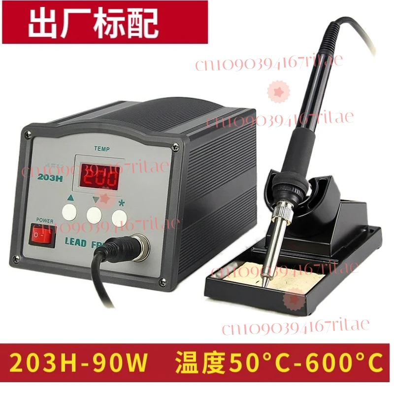 

Высокочастотная паяльная станция с быстрым нагревом 90–150 Вт | Станция цифрового дисплея 203H/205 с вихревым паяльником 4000А