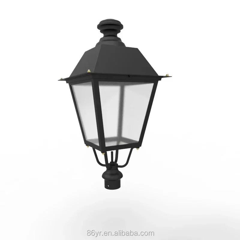 

led Post Top Lamp garden lantern 30W 60watt 120W Street, Park, Path Lighting