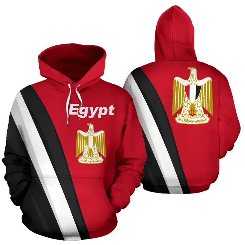 

Egypt Camo Graphic Sweatshirts National Emblem Flag Hoodies For Men Pharaoh The Eye Of Horus Hoody Fashion Tracksuit Y2k Tops